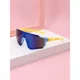 thumbnail image 1 of Typpkmm Children'S Sunglasses Boy UV Protection Colorful Lens Sports Eyewear for Kids Fashion Trend Outdoor Cycling Sun Glasses Girls, 1 of 7