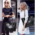 thumbnail image 2 of LHSHID tote bag for women 15.6, 2 of 6