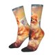 thumbnail image 1 of Fotbe Cute Cloud Pomeranian Calcetas Largas con Estampado para Hombre y Mujer – Calcetas de Compresión Transpirables y Elásticas, Viajar y Uso Diario Talla 5-11, 1 of 6