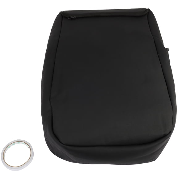 SCITOO Jump Seat Armrest Cover Fit For 2007 2008 2009 2010 2011 2012 2013 2014 for Chevy Silverado Tahoe Avalanche Suburban For GMC Sierra Yukon Yukon XL Black Center Console Cover ‎FSBP03