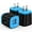 3pcs Blue, variant on Hootek USB Wall Charger, 3 Pack 2.1A Charger Block Dual Port Fast Charger Wall Charger Adapter Charging Block Charger Brick Fast Charging USB Charger Block Phone Charger for Android Samsung, Purple