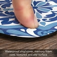 thumbnail image 3 of CounterArt "Blue Medallion" 30” x 20” Decorative Vinyl Comfort Floor Mat, 3 of 7