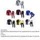 thumbnail image 5 of Minnieouse SportsWear Manga Long Johns Sudadera Ejercicio Jogging Deportes Baloncesto Shape-wear Equipo Estiramiento Estirable conjuntos de ropa Traje TK174 METRO Minnieouse AP013596-05, 5 of 6