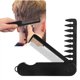 thumbnail image 1 of Peine plegable de bolsillo 2 en 1 para hombre con doble tipo de dientes y cepillo de viaje compacto., 1 of 5