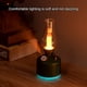 thumbnail image 5 of Moyic Humidificador de niebla de 280ml, difusor de aire regulable con luz nocturna LED USB, rociador multifuncional inalámbrico recargable para el Humidificadores Verde Moyic HA008670-03B, 5 of 6