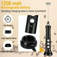 thumbnail image 6 of IMAGE Rechargeable Milk Frother Electric Foam Maker for Coffee Latte, 6 of 8