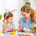thumbnail image 3 of 4 Pcs Easter Bunny Carrot Ribbon Create Warm Happy Atmosphere for Theme Party Decoration  Ribbon Combination 2, 3 of 6