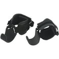 thumbnail image 3 of Ganchos de levantamiento de pesas pares empuñaduras a mano con correas de muñeca ajustables pesadas ganchos de extracción para el gimnasio Fitness, 3 of 8