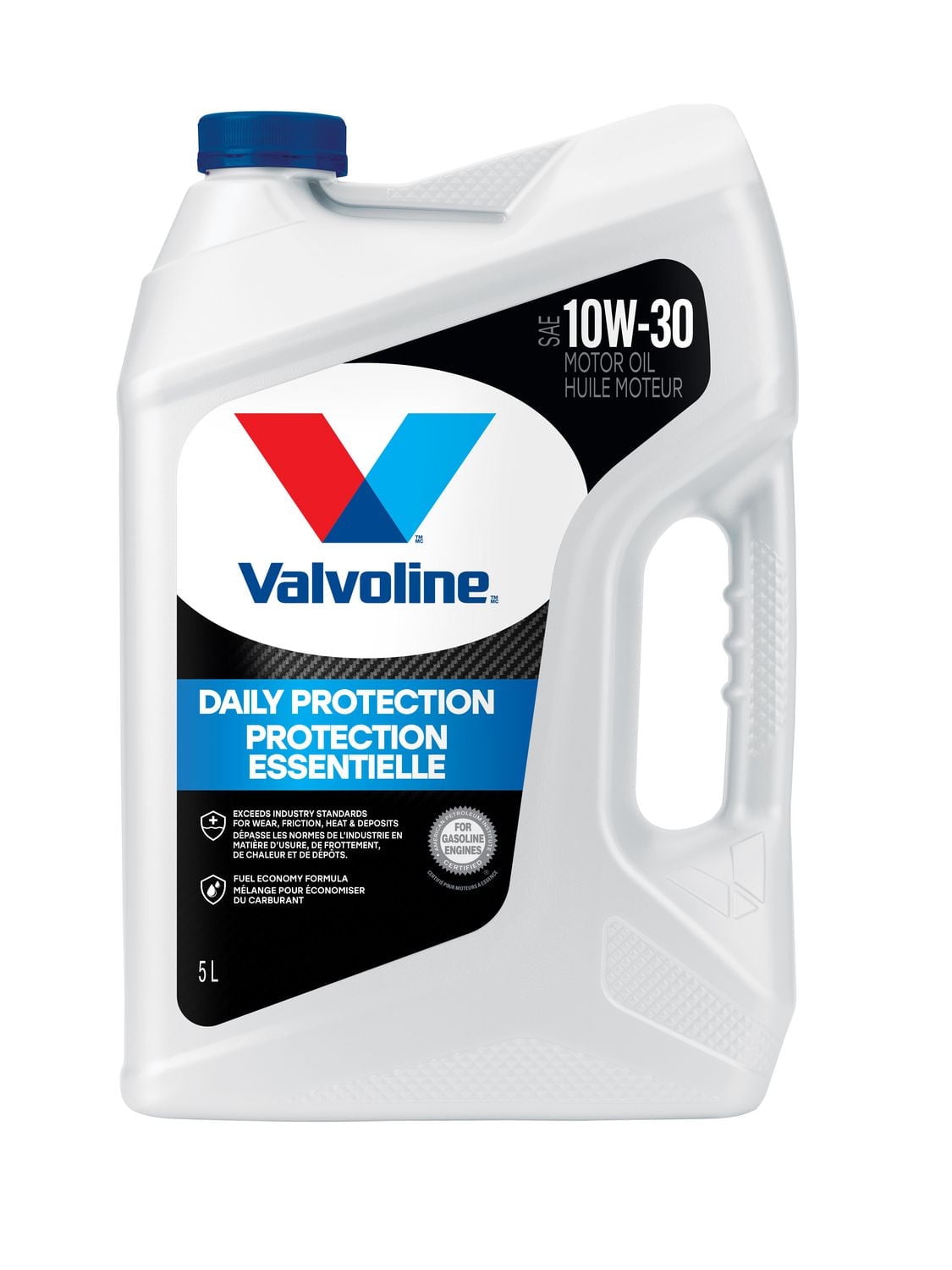 Huile à moteur Valvoline classique, protection essentielle 10W30 5L cruche de 5L