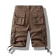 thumbnail image 3 of pstuiky Pantalones cortos de gimnasio, Pantalones cortos cargo de talla grande para hombre, con múltiples bolsillos, holgados, para playa y verano Pantalones cortos de entrenamiento, 3 of 3