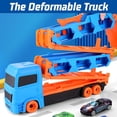 thumbnail image 4 of Juguetes para Niños Pequeños para Regalos de Niños de 2 3 4 5 6 Años: Pista de Carreras de 65 Pulgadas para Niños, Camión de Transporte Die-Cast, Juguete para Niños Pequeños, Juego de Juguetes para, 4 of 7