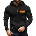 thumbnail image 4 of Ceisia Men's Outdoor Sports Jacket Hooded Long Sleeve Summer Loose Fit with Pockets Gift, 4 of 8