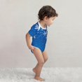 thumbnail image 3 of Rocae Blue Christmas With Snowflakes for Baby Cotton Short-Sleeve Bodysuits for Unisex Onesies Bodysuit-3 Months, 3 of 7