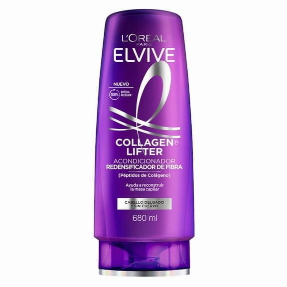L'Oréal Paris Elvive Collagen Lifter Acondicionador para un Cabello con más Cuerpo 680ml