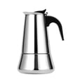 thumbnail image 1 of Clearance Promotion Stainless Italian Pot Coffee Pot Foreign Trade Hot European Coffee Pot, 1 of 9