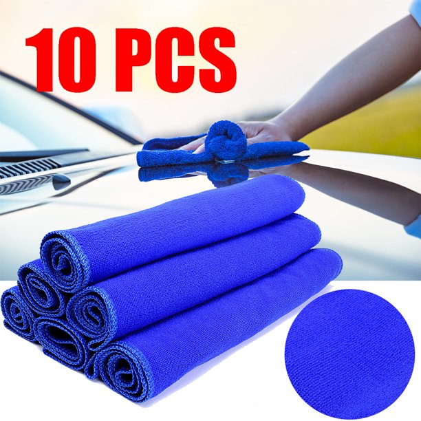 Auto Shop Towels, 100 Micro fibre Rags Absorbent for Auto Shops