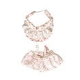 thumbnail image 5 of LeeQinersw 2 Pieces Mini Doll Clothes Cute Doll Clothes Suit Costume Accessories Doll Skirt, 5 of 9