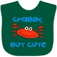 thumbnail image 3 of Inktastic Crabby but Cute Boys or Girls Baby Bib, 3 of 4