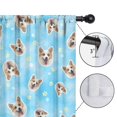 thumbnail image 4 of Blackout Kids Curtains,Corgi Footprint Childrens Insulated Curtains Set Of 2,Bedroom Essentials,Toddler Room Decor 42x54in(106x137cm), 4 of 4