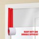 thumbnail image 3 of Instant Door Dust Protection Self-Adhesive Tarp Double Zipper Red, 3 of 5