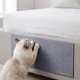 thumbnail image 5 of Dreisshy Cat Scratch Couch Furniture Protector, Self-Adhesive Cat Scratch Pad Deterrent for Furniture, DIY Climbing Cat Scratcher Couch Protector from Cat Claws for Indoor, 39X12In, BKM, 5 of 6