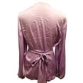 thumbnail image 2 of I.N.C Womens Blouson Sleeve Wrap Blouse, Purple, XX-Large, 2 of 3