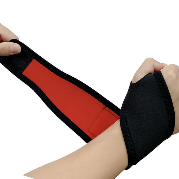 Muñequera con calefacción por orificios, muñequera deportiva presurizada, muñequera para baloncesto, bádminton, tenis de mesa, bicicleta