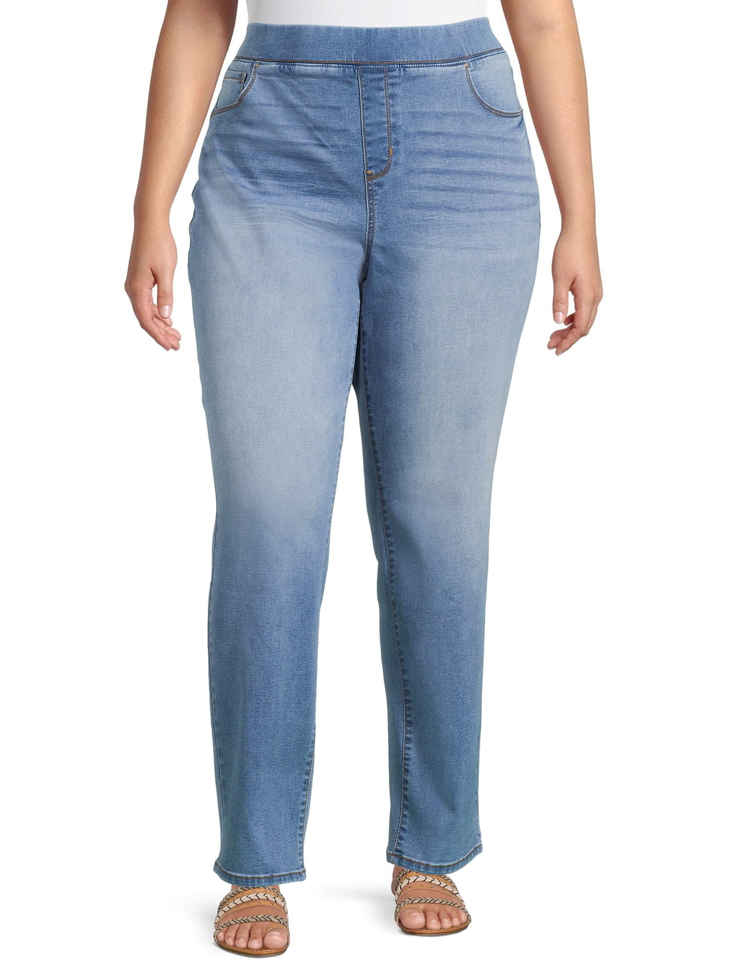 walmart women's jeans plus size