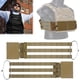 thumbnail image 4 of Lateral Faja Esquelética Molle 3 Bandas Conjunto Liberación Rápida Accesorios para Chaleco, 4 of 9