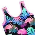 thumbnail image 3 of BAOHULU Girls Swimsuit One Piece UPF 50+ Printed Skirted Bathing Suit Floral Swimwear, 3 of 6