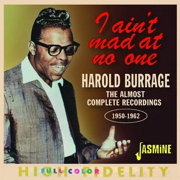 Harold Burrage - I Ain't Mad At No One: The Almost Complete Recordings 1950-1962 - Music & Performance - CD