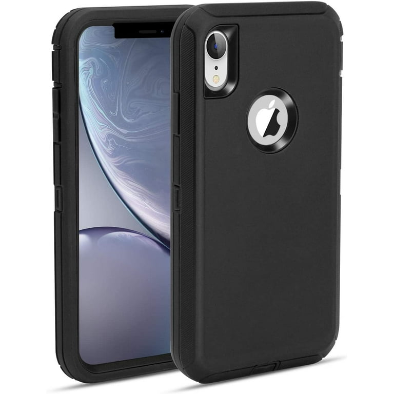 iPhone Xr Heavy Duty Case Shock Proof Case with 3 Layer Rubber