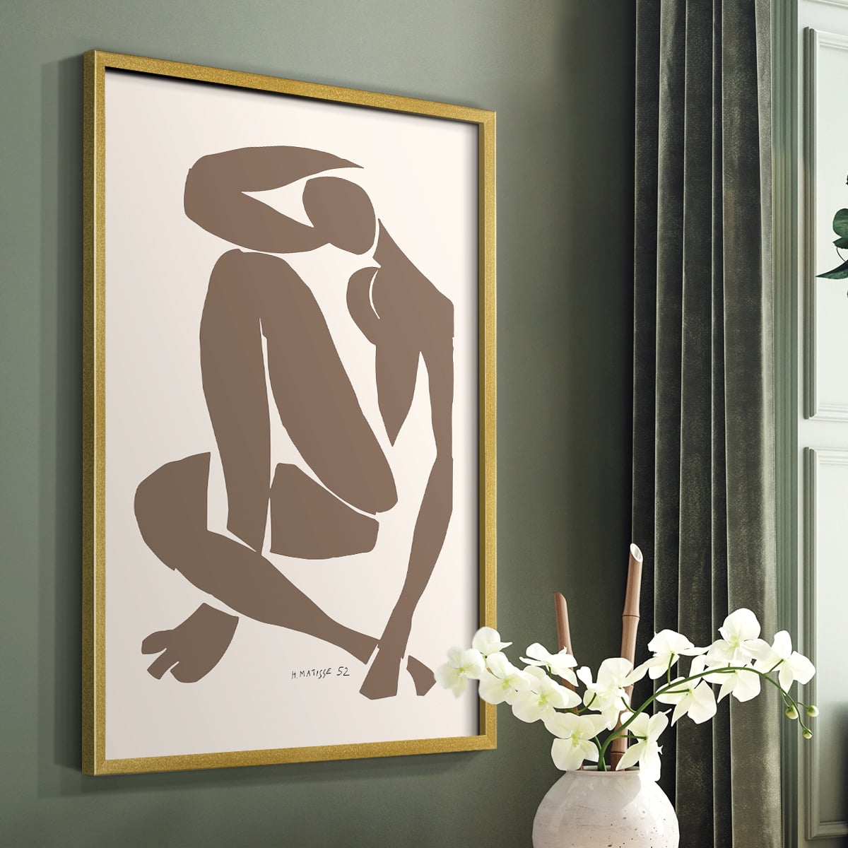 Matisse CCXVI in Solid Wood 8 x 10 Framed Print