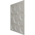 thumbnail image 4 of Ekena Millwork 19 5/8"W x 19 5/8"H Cosmo EnduraWall Decorative 3D Wall Panel, UltraCover Satin Smokey Beige (Covers 2.67 Sq. Ft.), 4 of 6