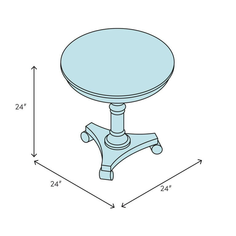 Francesca pedestal end table discount