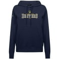 thumbnail image 2 of Women's Levelwear Navy Milwaukee Brewers Adorn Journey Hoodie, 2 of 3