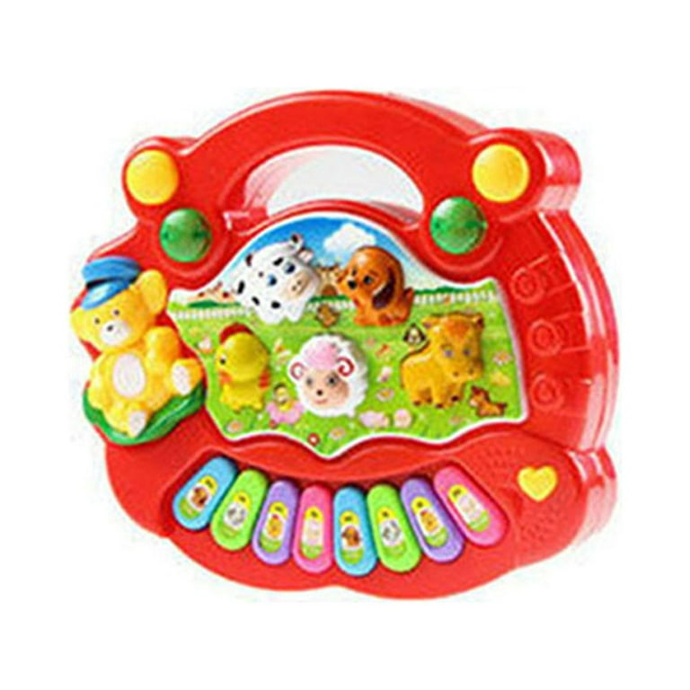 Early Education 1 Year Olds Baby Toy Animal Farm Piano Music