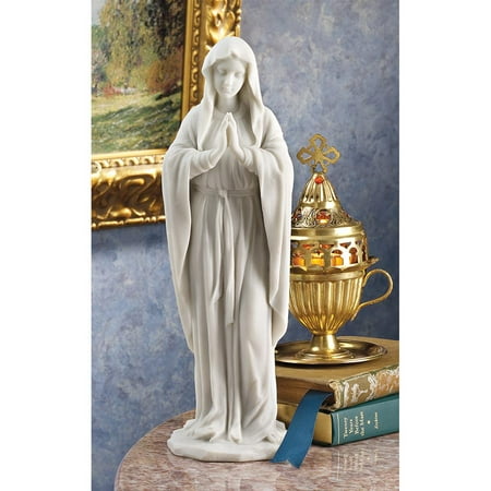 Blessed Mary Statue - Design Toscano Blessed Virgin Mary Bonded Marble Statue