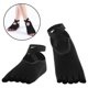 thumbnail image 5 of Calcetines antideslizantes sin dedos mujer yoga fitness Colco Calcetines de entrenamiento de baile negro, 5 of 8
