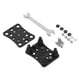 thumbnail image 2 of Motorcycle Mobile Phone Holder Shock Absorber Phone Bracket Buffer Black for ATV UTV, 2 of 9