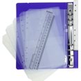 thumbnail image 3 of A6 PP Binder with pages & Binder Pocket Set, Green, 3 of 5