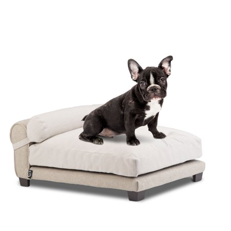 Club Nine Pets Belmont Orthopedic Dog Bed  Medium  Linen.