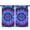 Blue Purple Tie, variant on Blackout Kids Curtains,Colorful Tie Dye Mandala Pattern Childrens Insulated Curtains Set Of 2,Bedroom Essentials,Toddler Room Decor 52"x63"