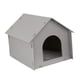 thumbnail image 2 of Caseta para gatos de exterior, refugio para gatos callejeros, protección impermeable, suministros para mascotas, gatitos. Estera de fieltro, 2 of 8