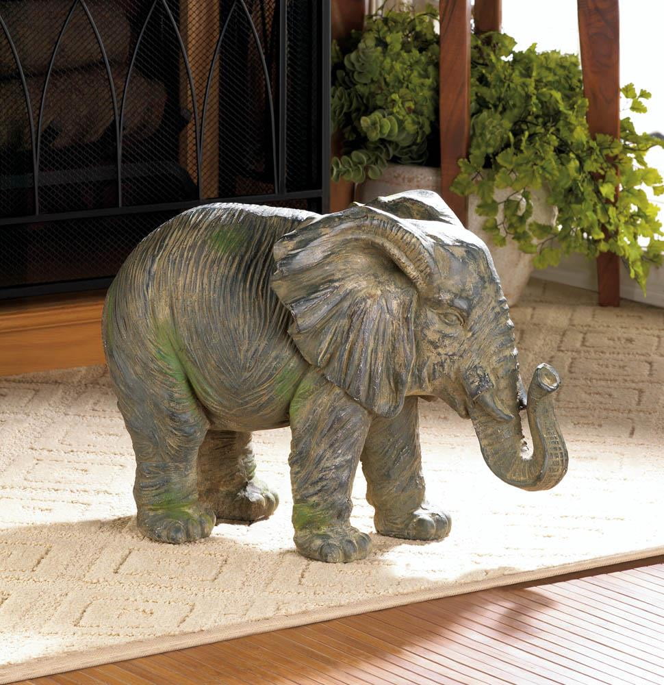 Indian Elephant Decor Grey Room Made Of Iron Indian Elephant Decor Grey