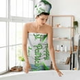 thumbnail image 4 of Coolnut Soft Bathroom Towel Set of 3, Happy St Patricks Day Rugby Include Absorbent Bath Sheets, Decorative Hand Towels and Quick Dry Face Towels Set for Shower, Pool and Travel, 4 of 6