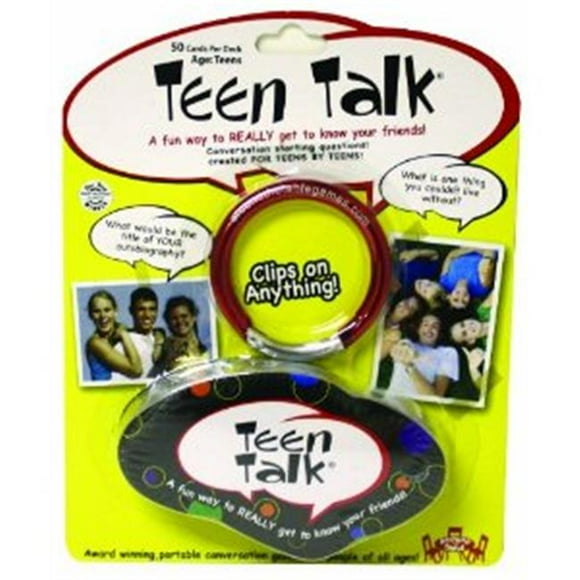 Continuum Games 0919 un Jeu de Conversation Portable Amusant - Teen Talk