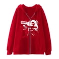 thumbnail image 4 of Sudaderas oscuras europeas y americanas para hombres y mujeres, sudaderas con capucha, parejas góticas, sudaderas Harajuku con cremallera de gran tamaño, 2023, 4 of 4