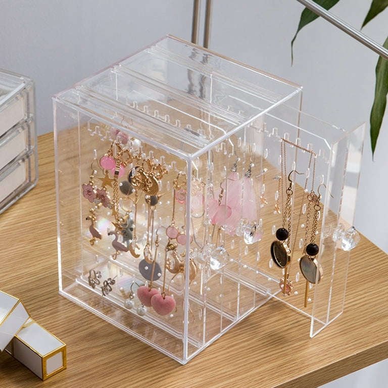 Small Jewelry Organizer Display Travel Jewelry Case Boxes Portable Je –  Huge Tomato
