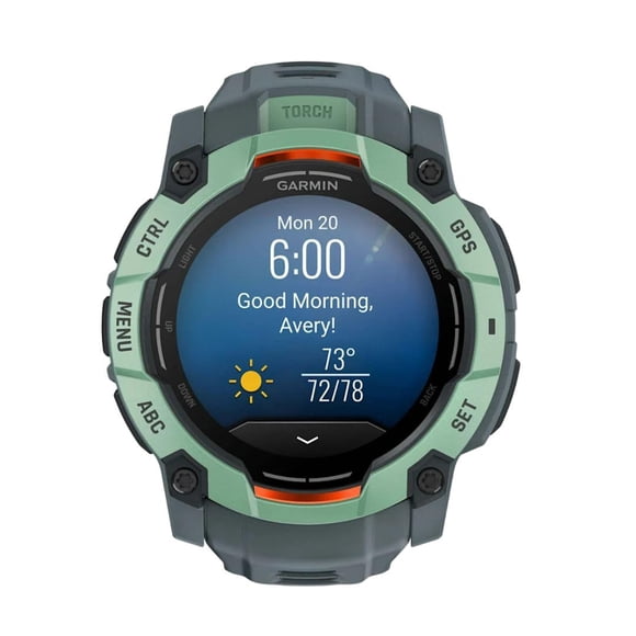 Garmin Instinct¬Æ 3 Tactical Edition, 45mm, Solar Charged Display, Rugged Outdoor GPS Smartwatch